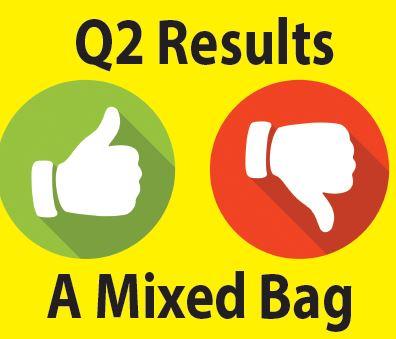 Q2 Results A Mixed Bag