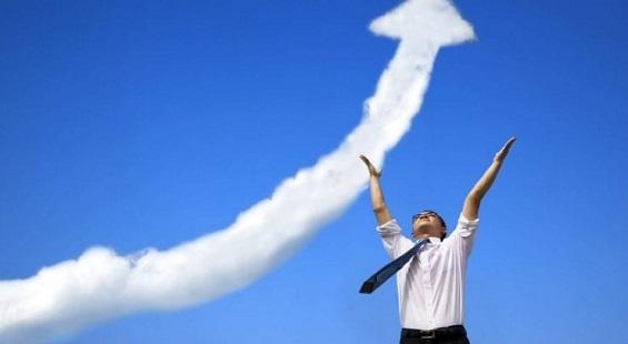 Sensex at record high, jumps 530 points