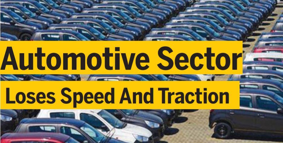 Automotive Sector Loses Speed And Traction