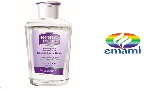 Emami forays into hand sanitiser space