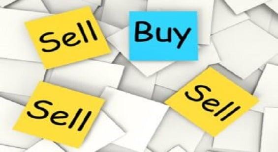 Five stocks with selling interest
