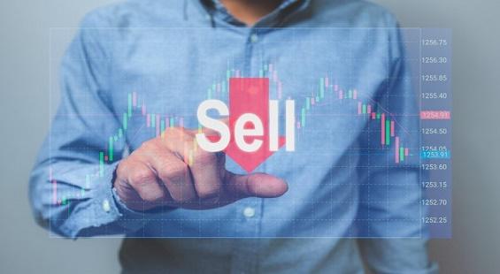 Five stocks with selling interest
