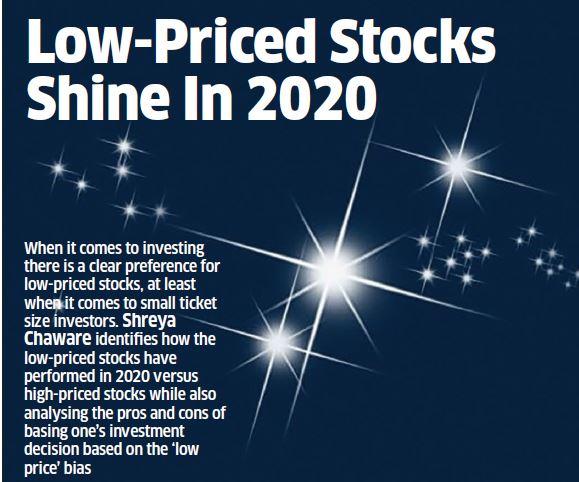 Low-Priced Stocks Shine In 2020