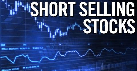 Five stocks with selling interest