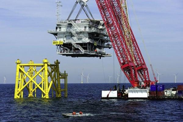 CG Power and partners install offshore transmission substation in Germany
