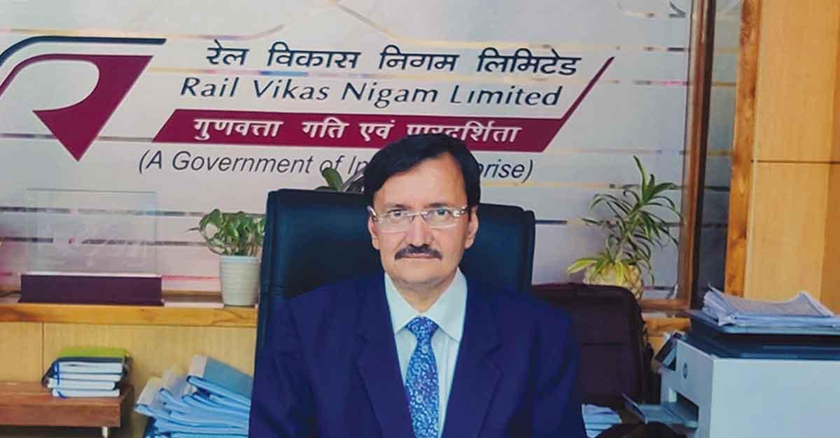 In an interaction with Sanjeeb Kumar Director Finance, Rail Vikas Nigam Limited