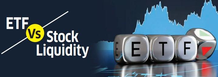 ETF Versus Stock Liquidity