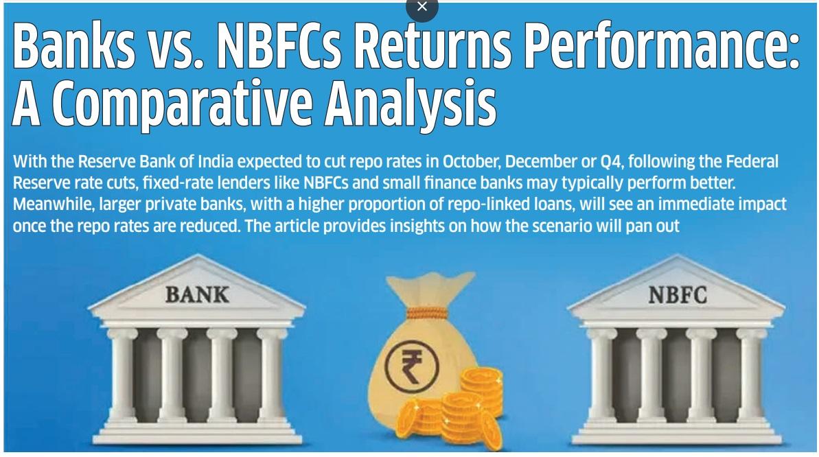 Banks vs. NBFCs Returns Performance: A Comparative Analysis