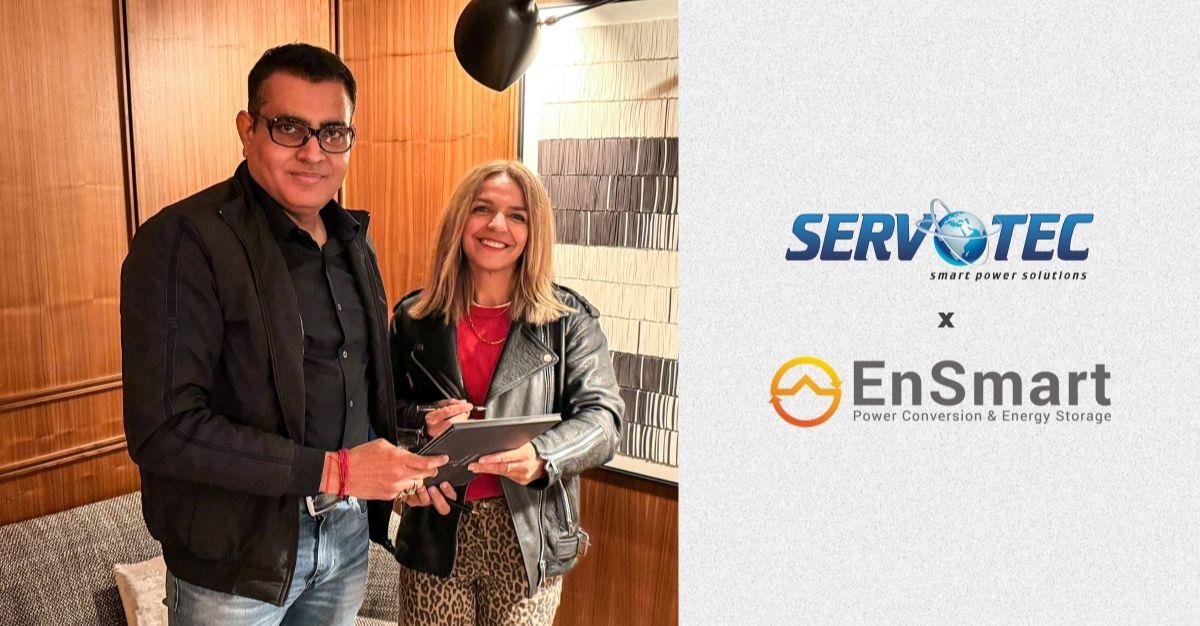 EV-Charger Manufacturer & Solar Solution Provider - Servotech Collaborates with UK-Based Ensmart Power to Expand EV Charger Business in the UK and Beyond