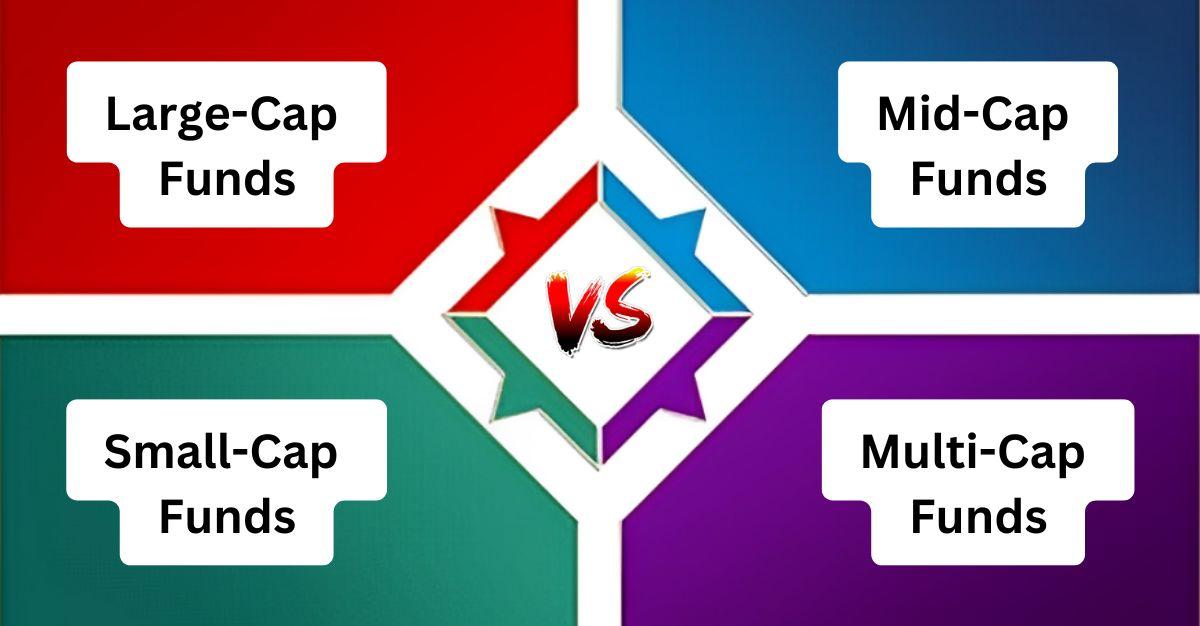 Large-Cap Funds vs Mid-Cap Funds vs Small-Cap Funds vs Multi-Cap Funds: What’s the Difference?