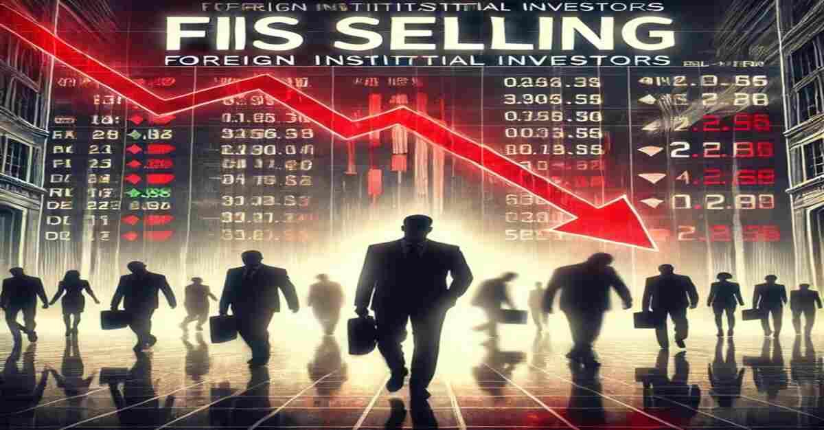 FIIs Register Highest Single-Day Sell-Off in 3 Months; Net Sellers for Fifth Consecutive Month