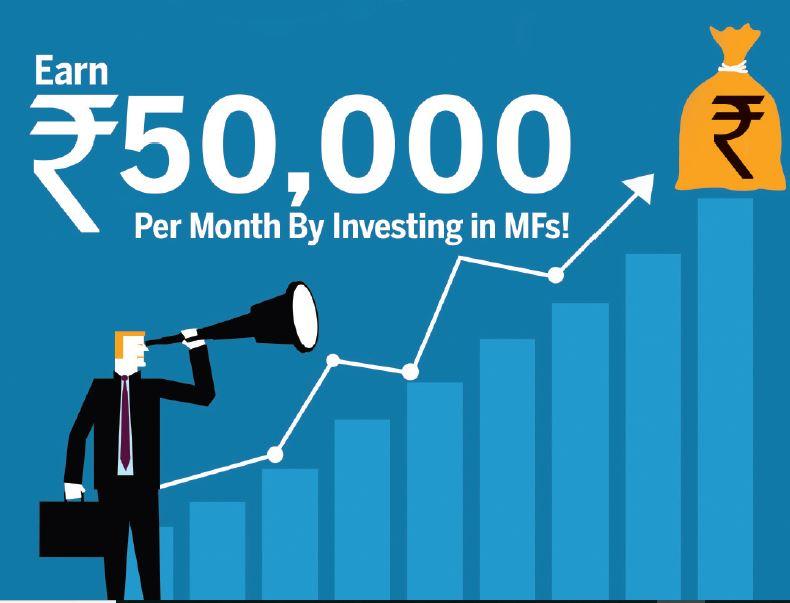 Earn Rs 50,000 Per Month By Investing in MFs !