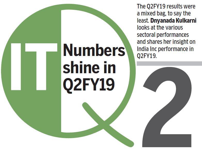 IT Numbers shine in Q2FY19 Earnings