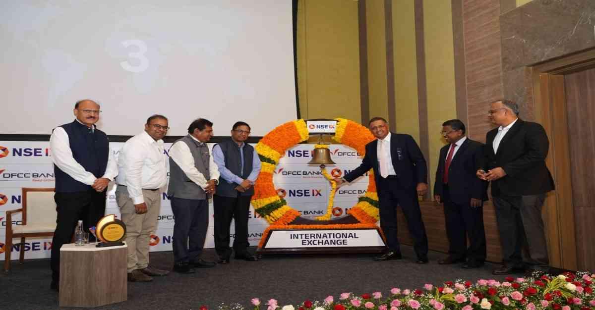 DFCC Bank PLC, Sri Lanka becomes the First Foreign Corporate Green Bond issuance to list on NSE International Exchange in GIFT IFSC