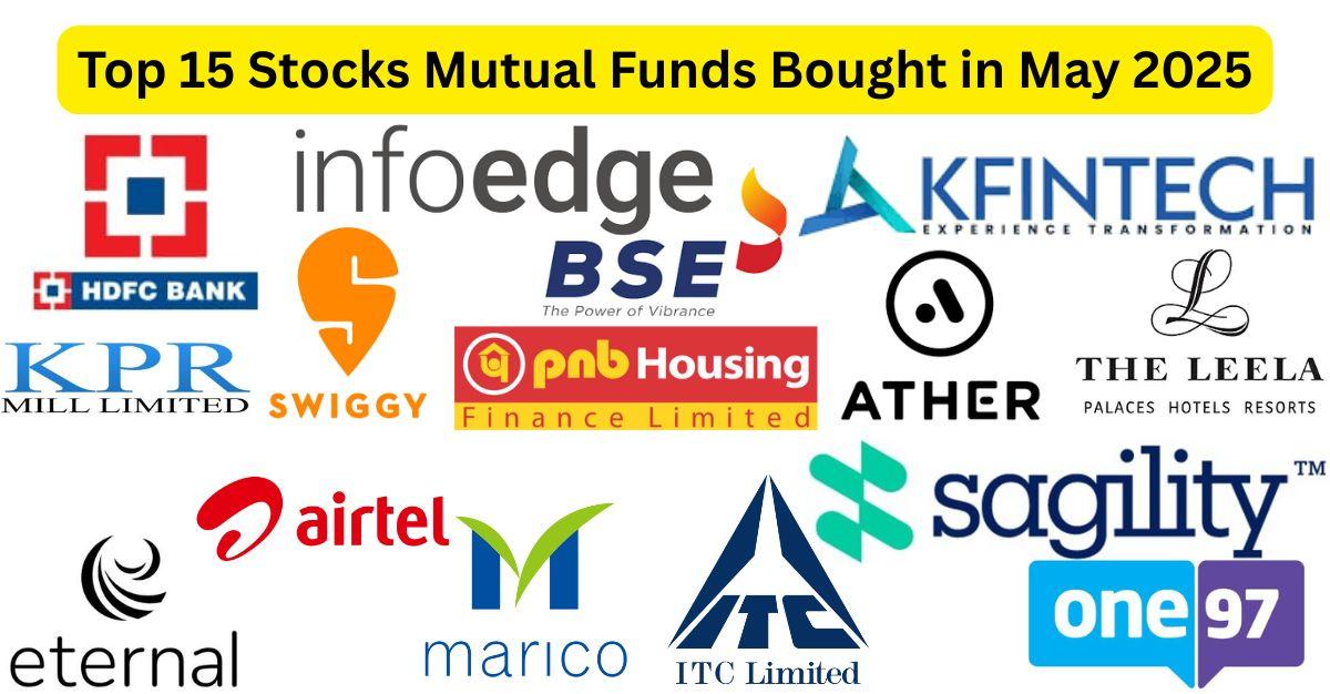 Top 15 Stocks Mutual Funds Bought in May 2025