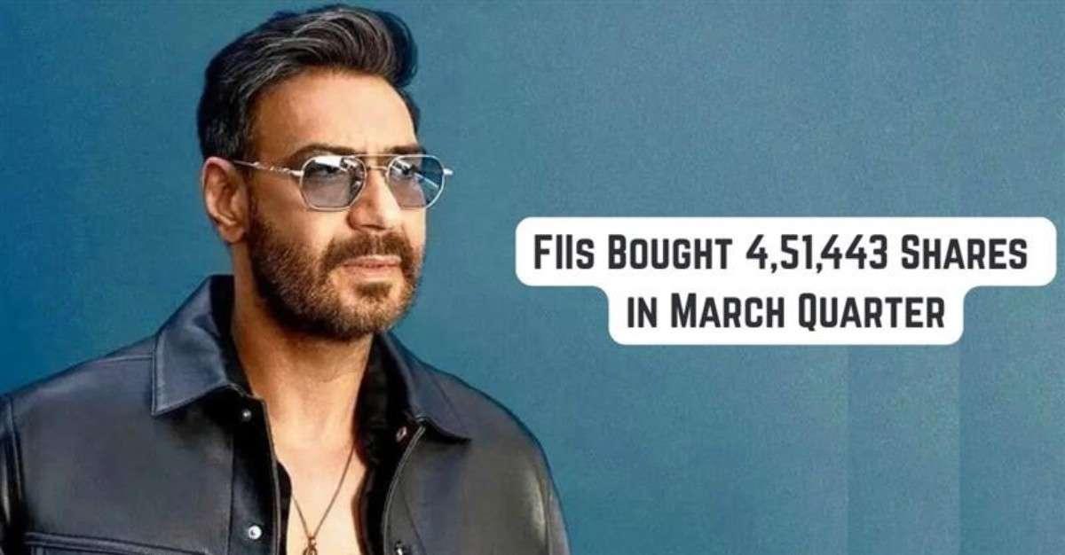 Ajay Devgn Portfolio Stock: FIIs Bought 4,51,443 Shares in the March Quarter, Stock Gave Multibagger Returns of 1,800 Per Cent in Years