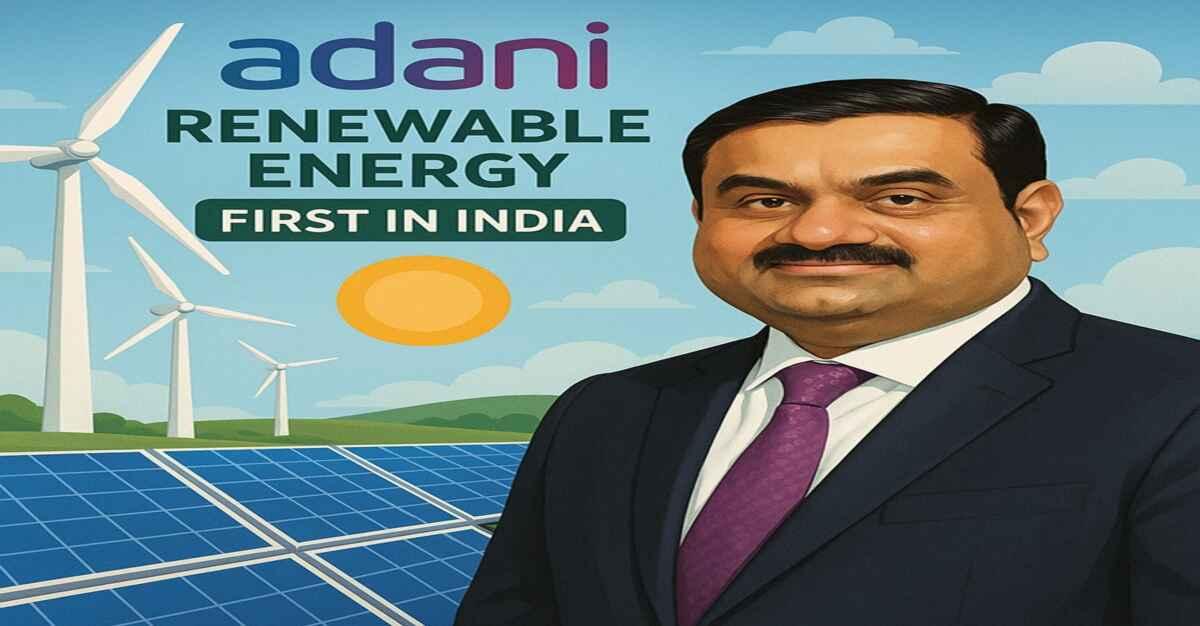 Adani Group’s Renewable Energy Stock in Focus: Sets Record with Over 15,000 MW of Installed Capacity; India’s Largest