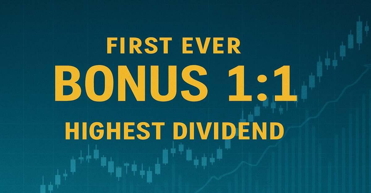 First-Ever 1:1 Bonus After Highest-Ever Dividend: Small-Cap Surprises Despite Zero 1-Year Return — Here’s What’s Fueling Its Efficiency