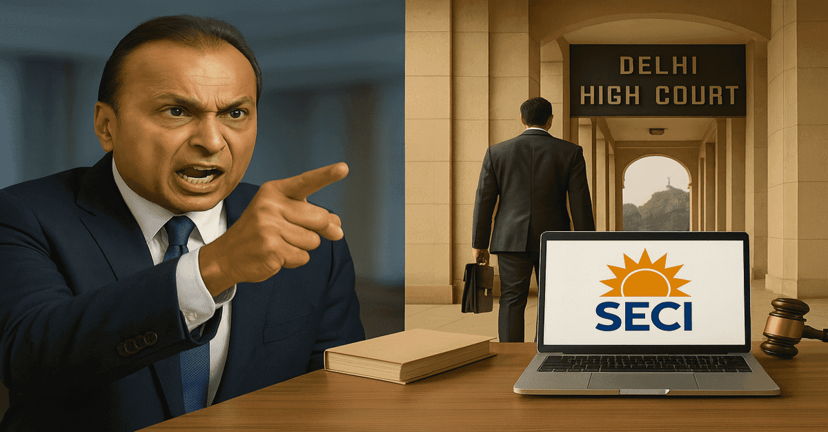 Reliance Group-Backed & Anil Ambani’s power company had challenged the notice issued by SECI in the High Court of Delhi