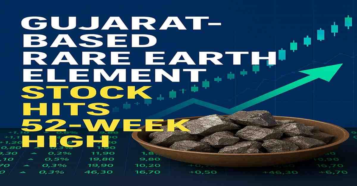 Gujarat Governor Gains Rs 13,17,79,20,000 in just a single day from Rare Earth Stock; FIIs Raise Stake