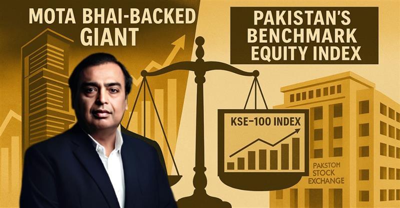 Mota Bhai-Backed Stock is 14x Bigger Than Pakistan’s Benchmark Equity Index