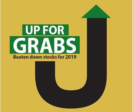 UP For Grabs Beaten down stocks for 2019