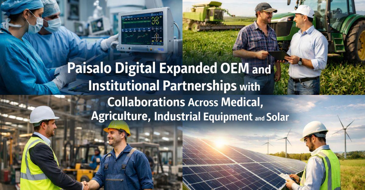 Leading NBFC Expanded OEM and Institutional Partnerships with Collaborations Across Medical, Agriculture, Industrial Equipment and Solar