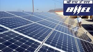 BHEL wins mega solar photovoltaic order