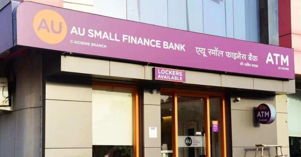 AU Small Finance Bank Shares Tank 7% Following Haryana Government De-Empanelment