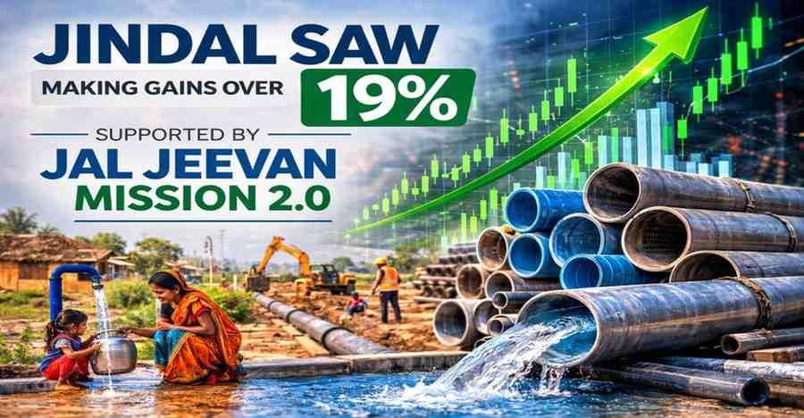 This Stock Gains Rs 3,507 Crore in a Single Day Amid Rally in Jindal Saw Share Price; Single-Day Gain Surpasses Its Market Cap