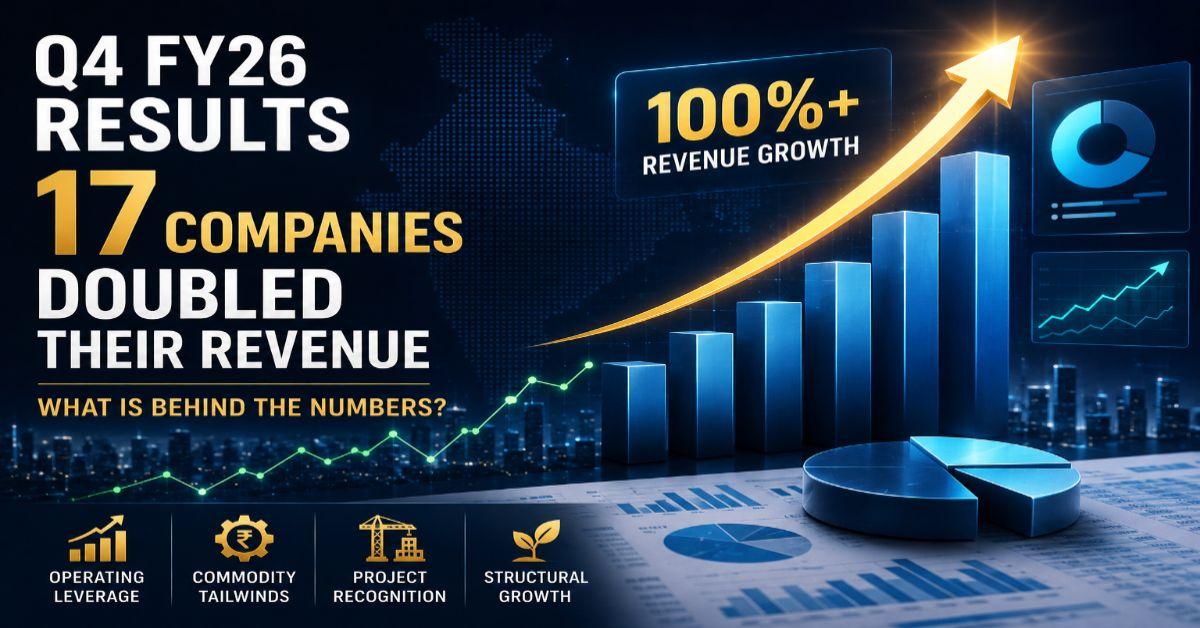 Q4 FY26 Results: Seventeen Companies That Doubled Their Revenue - What Is Behind the Numbers