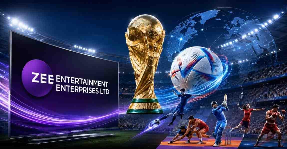 Zee Entertainment Share Price Jumps 10% On Wednesday As Company Holds Talks With FIFA For World Cup 2026 Rights, Launches Unite8 Sports Channels