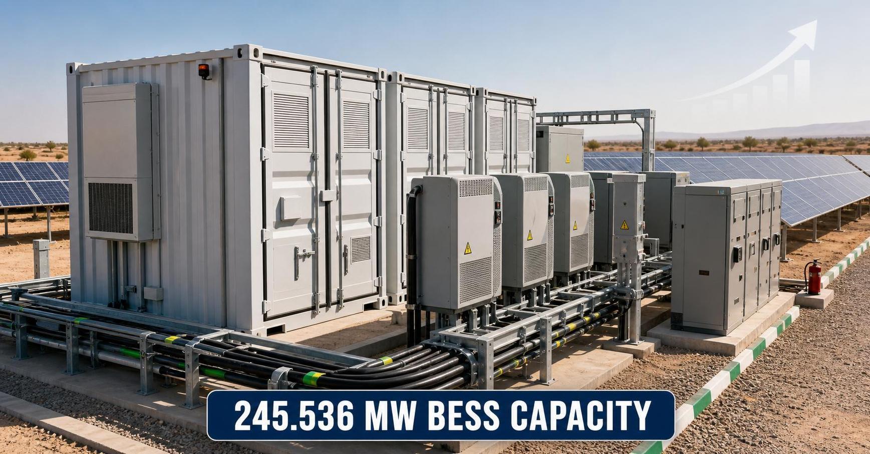 Renewable Energy Company Expands Battery Storage Capacity In Rajasthan; Operational BESS Capacity Crosses 245 MW