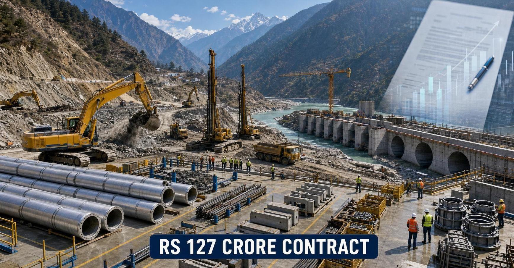 रु 15,000 कोटींचे ऑर्डर बुक: पायाभूत सुविधा कंपनीने भूतानमध्ये रु 127 कोटींचा जलविद्युत करार मिळवला; विदेशी संस्थात्मक गुंतवणूकदारांचा हिस्सा वाढला.