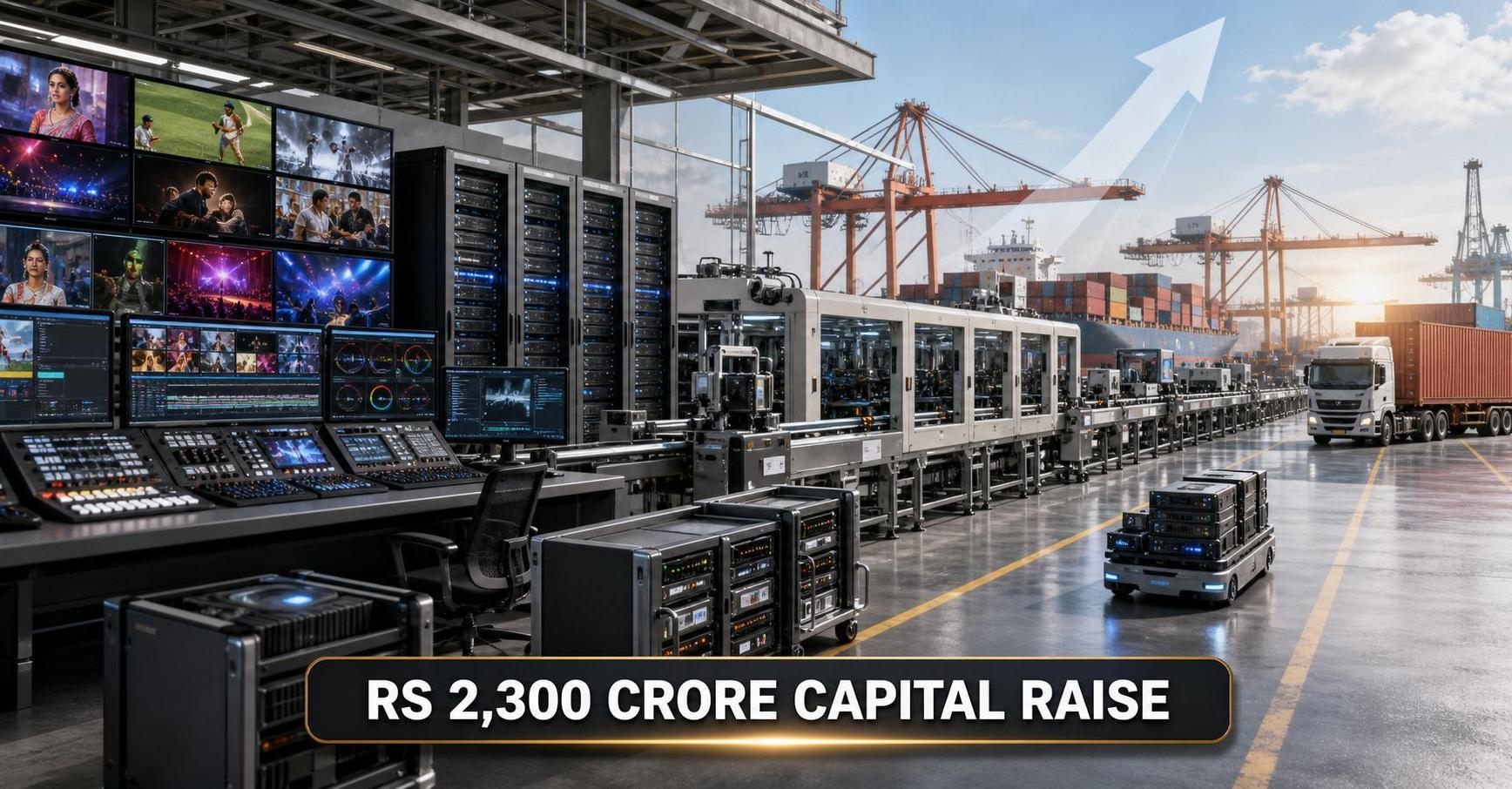 FII Stake Increases: Media Stock Approves Rs 2,300 Crore Capital Raise; Shares Jump Over 2%