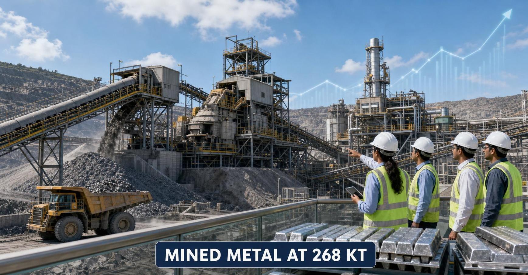 Vedanta-Backed Zinc Manufacturer Reports Highest-Ever First-Quarter Mined Metal Production; Shares Jump 2%