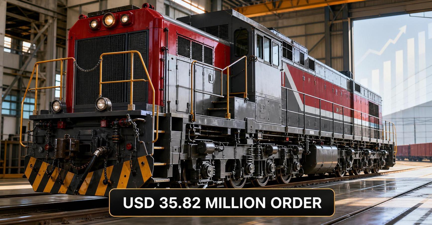 Engineering Major Wins USD 35.82 Million South African Locomotive Supply Mandate
