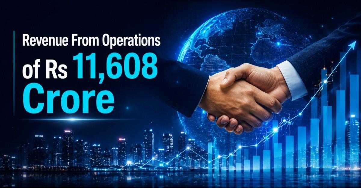 Low PE, High ROCE IT Services Major Reports 17% YoY PAT Growth; Share Price Jump Over 2%