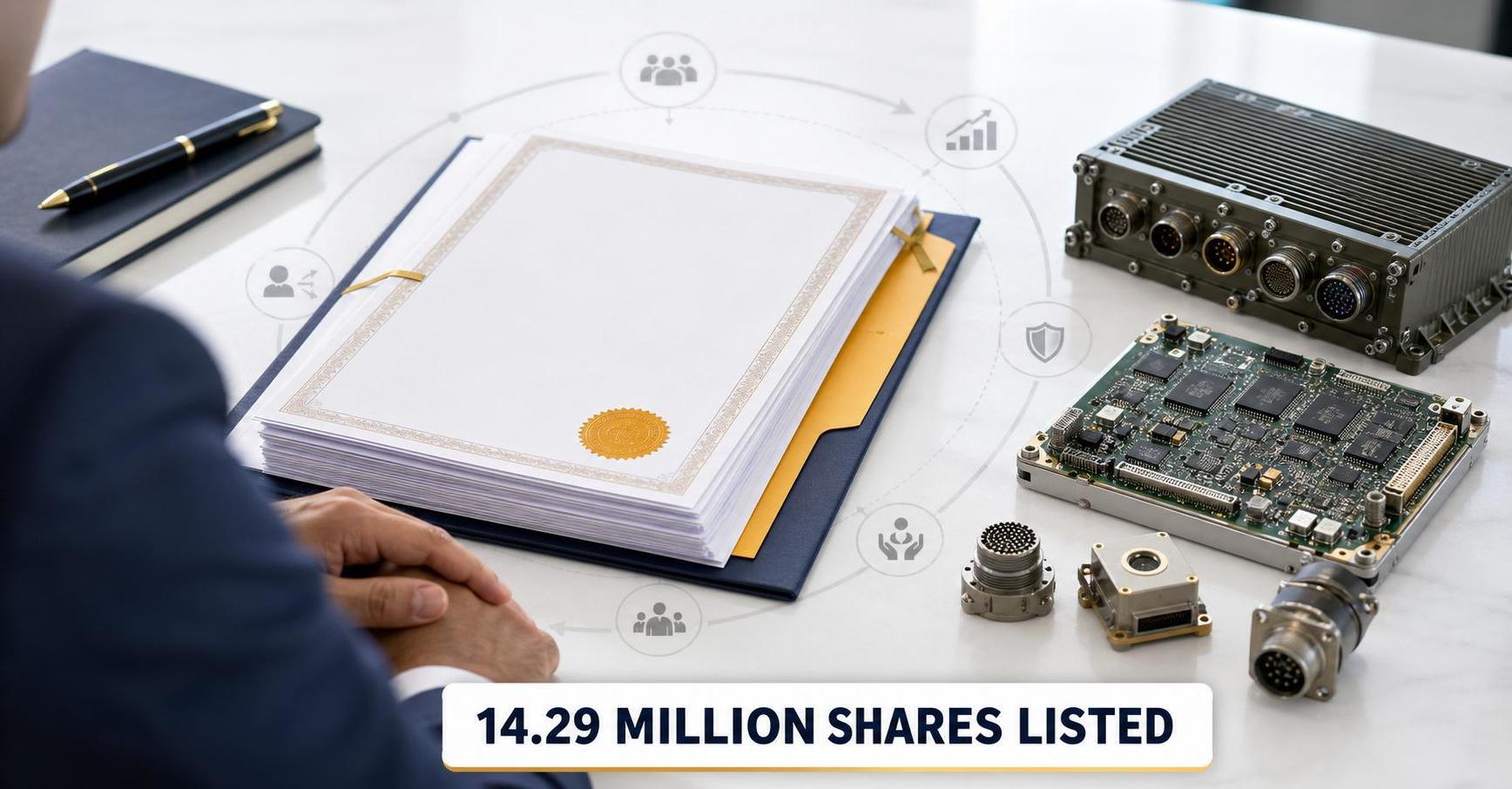 Defence Electronics Firm Secures Trading Nod for 14.29 Million Preferential Shares After Warrant Conversion