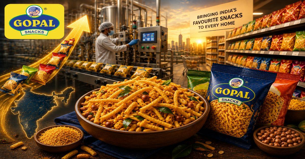 India’s Packaged Food Market to Reach Rs 17.12 Lakh Crore: Can Gopal Snacks Benefit from the Shift Towards Branded Foods?