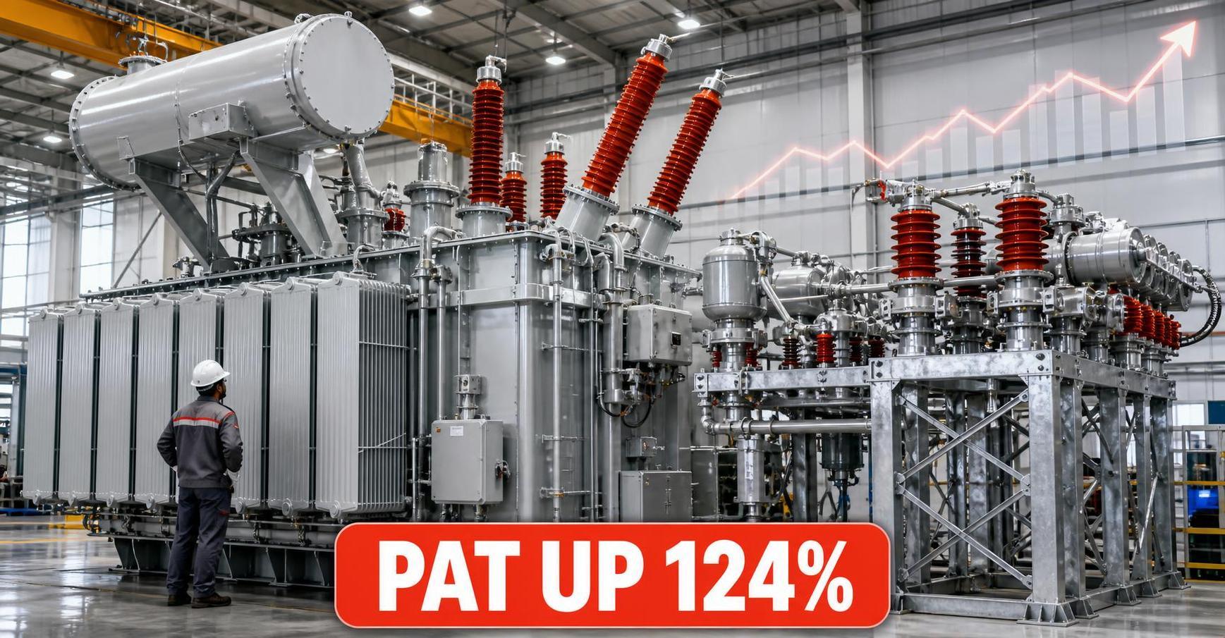 Low Debt Power Equipment Stock Reports 124% PAT Growth in Q1 FY27; Order Book Hits Record Rs 32,222 Crore