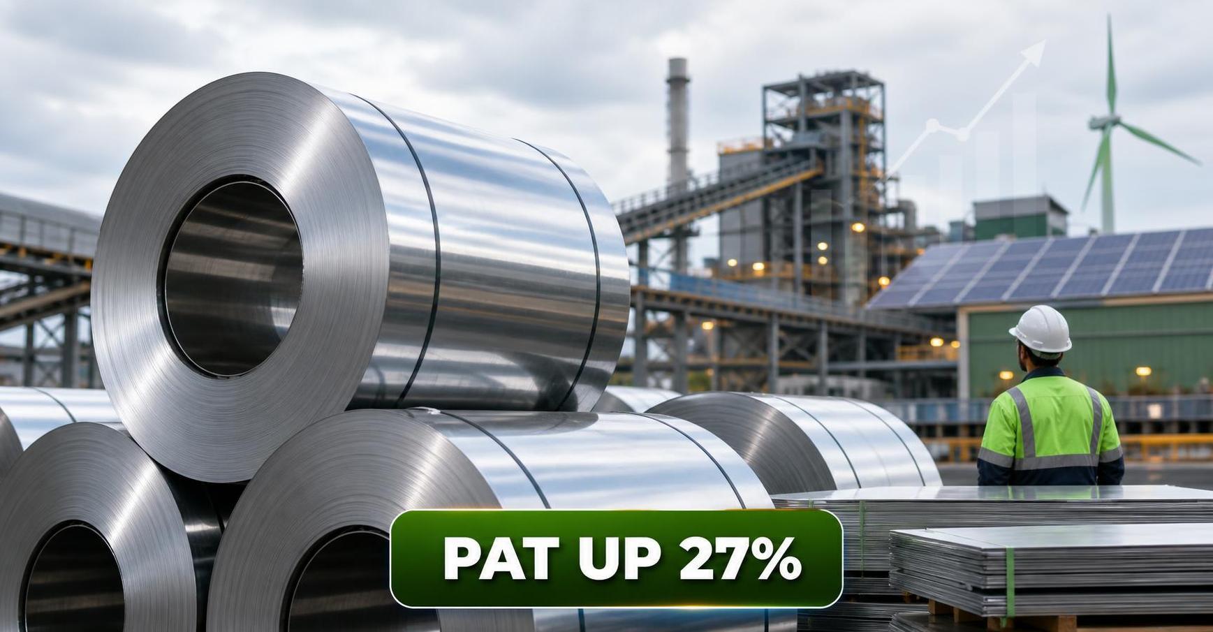 This Low PE, High ROCE Stock Iron & Steel Company Outlines FY26 Growth Strategy; PAT Rises 27.4% to Rs 3,185 Crore