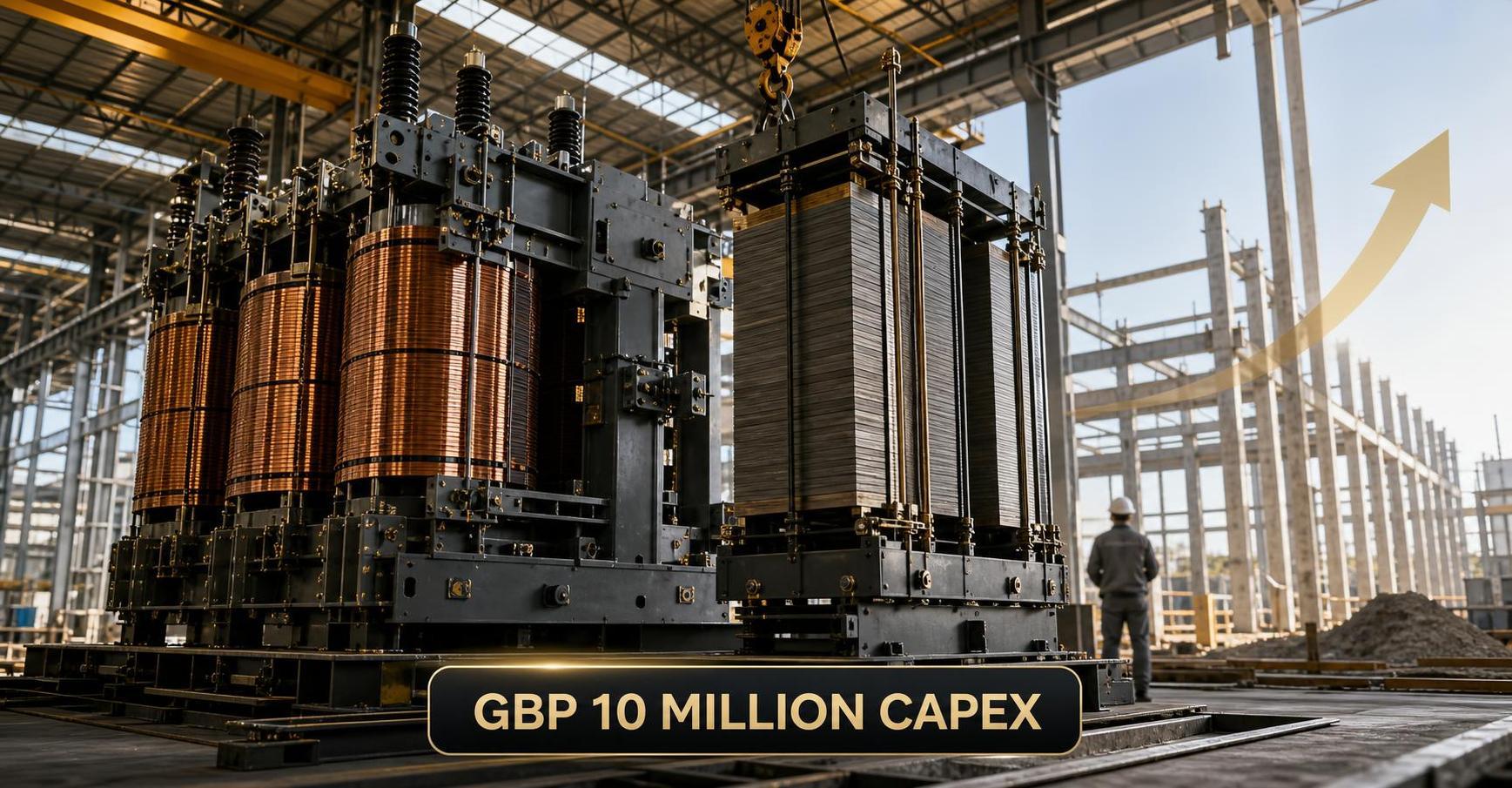Transformer Maker Plans UK Unit With GBP 10 Million Commitment