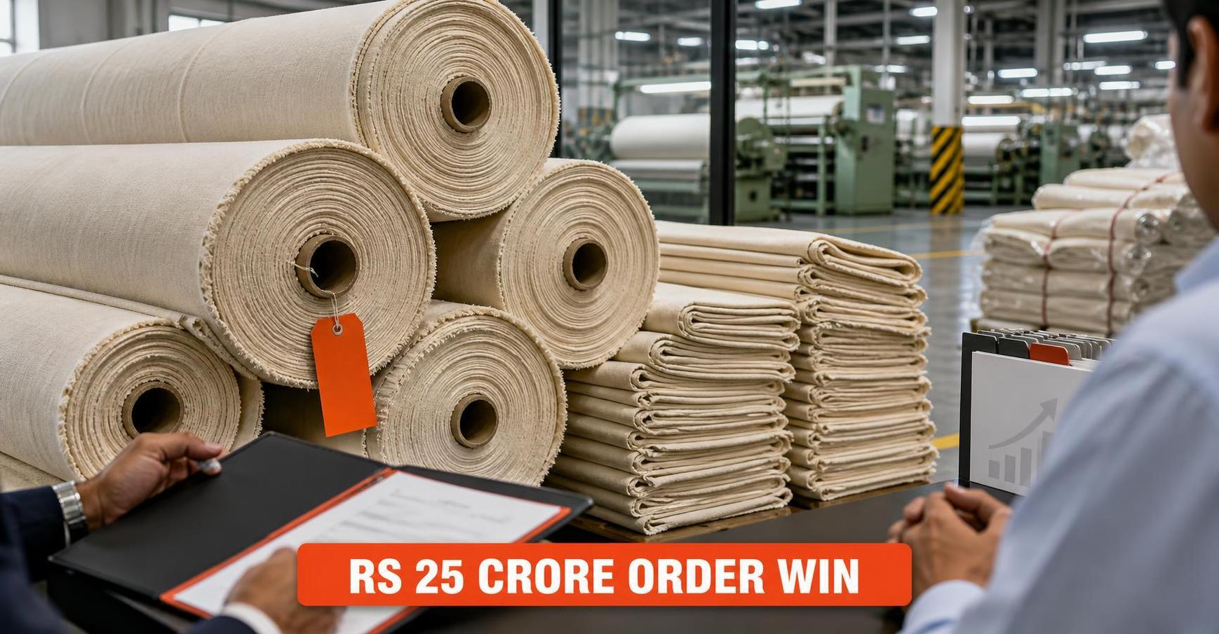 Aastha Spintex Bags ₹25 Crore Order, Enters New Fabric Segment