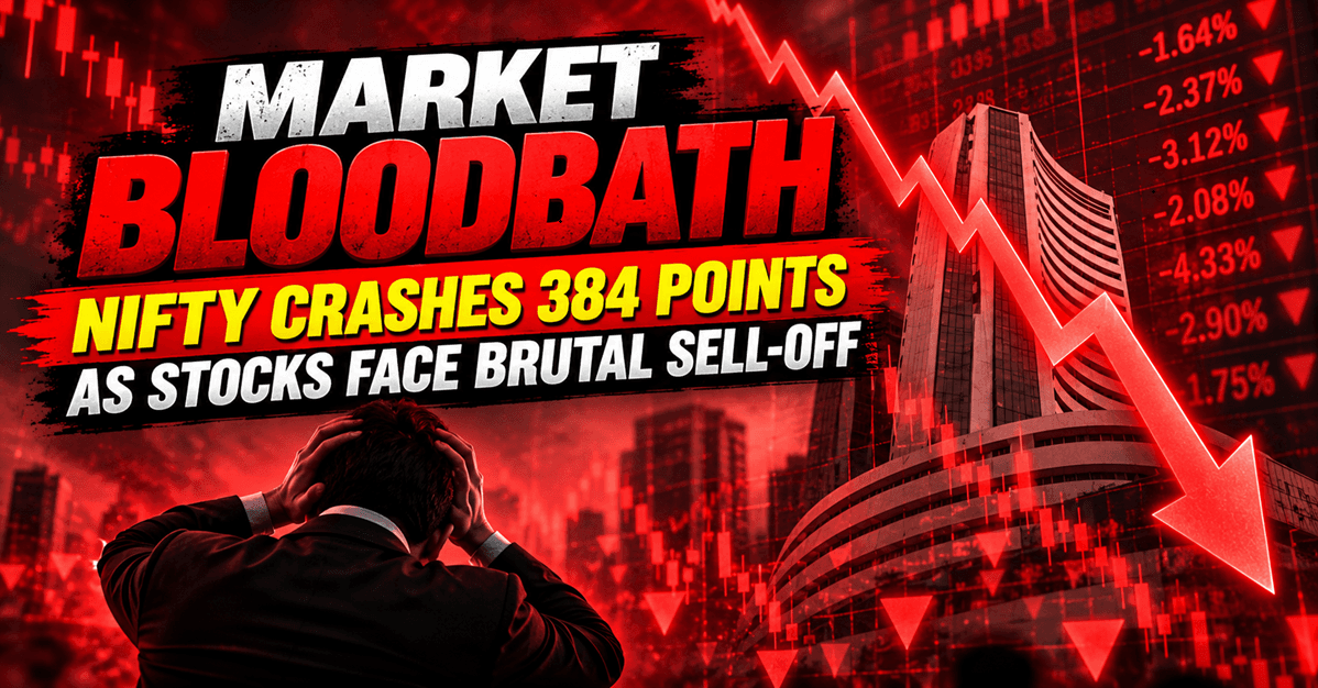 Stock Market Carnage: Nifty Gets Crushed As Oil, US Yields And IRDAI Shock Stocks