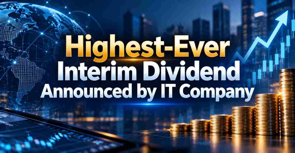 Highest-Ever Interim Dividend Announced by IT Company; AI-Led Deals Account for Over 50% of Large-Deal TCV