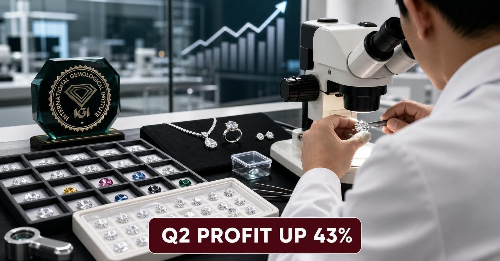 IGI Q2 profit rises 43 per cent as lab-grown diamond demand lifts volumes and margins