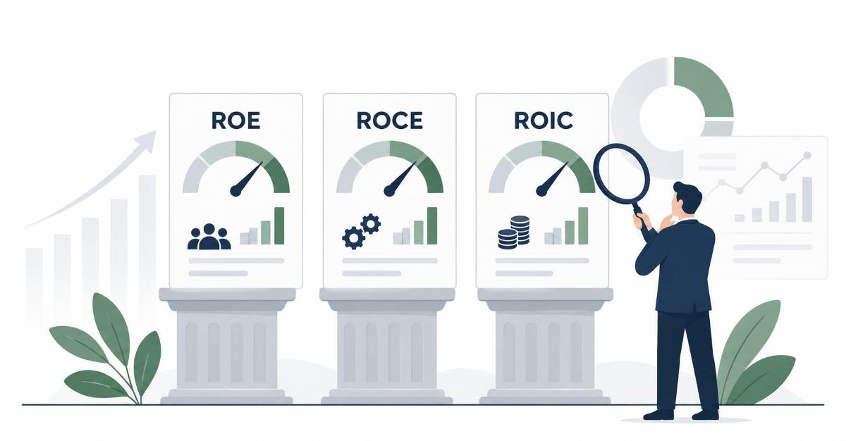 ROE vs ROCE vs ROIC: Which Ratio Matters More When Selecting Stocks?