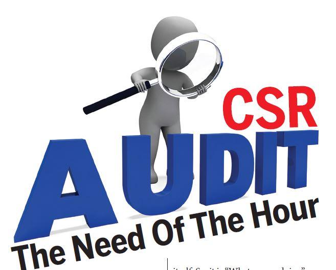 CSR AUDIT The Need Of The Hour