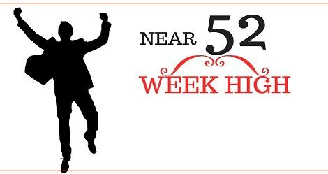 Ten stocks close to their 52-weeks high